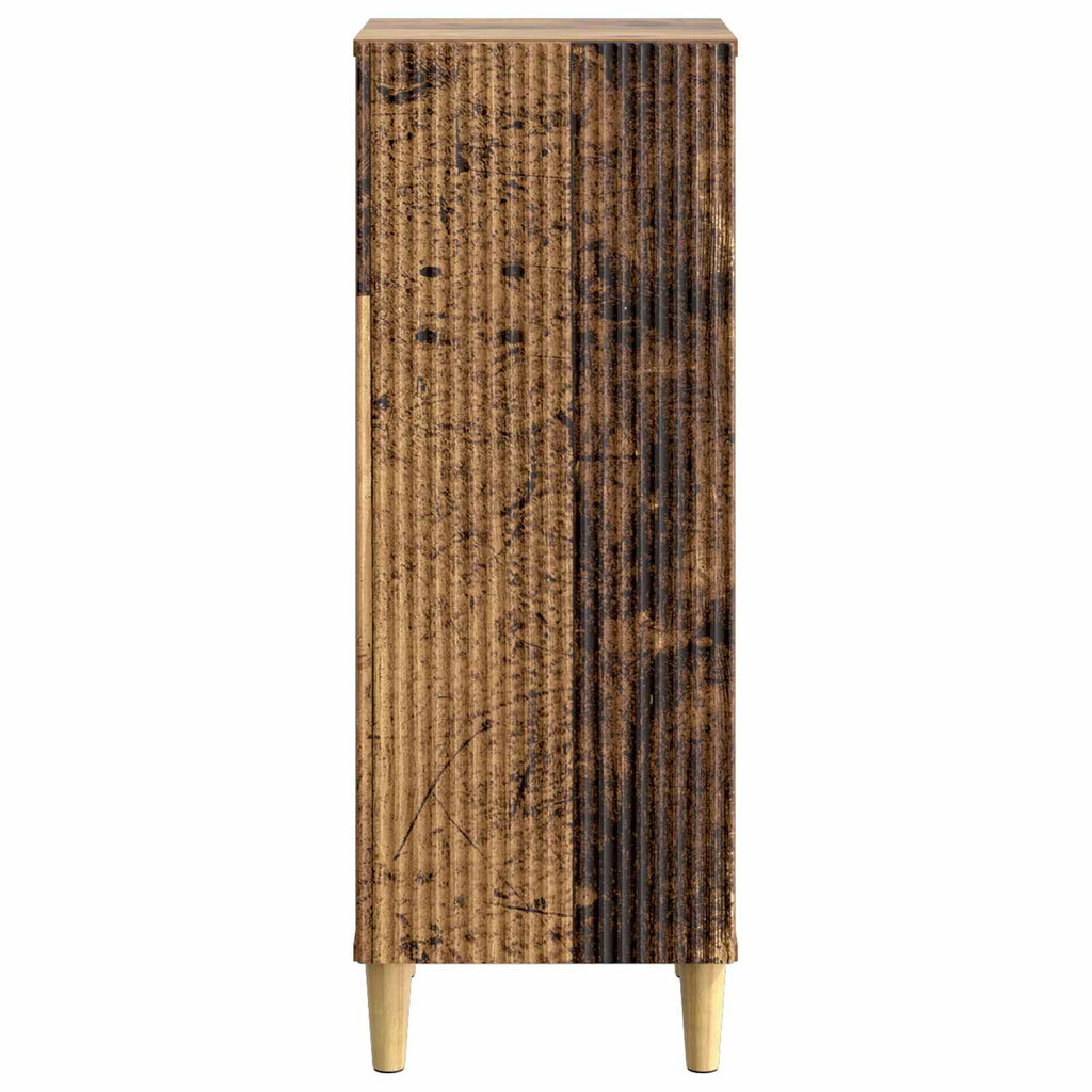 vidaXL Bufet Stare drewno 33 x 34,5 x 90 cm Drewno inżynieryjne