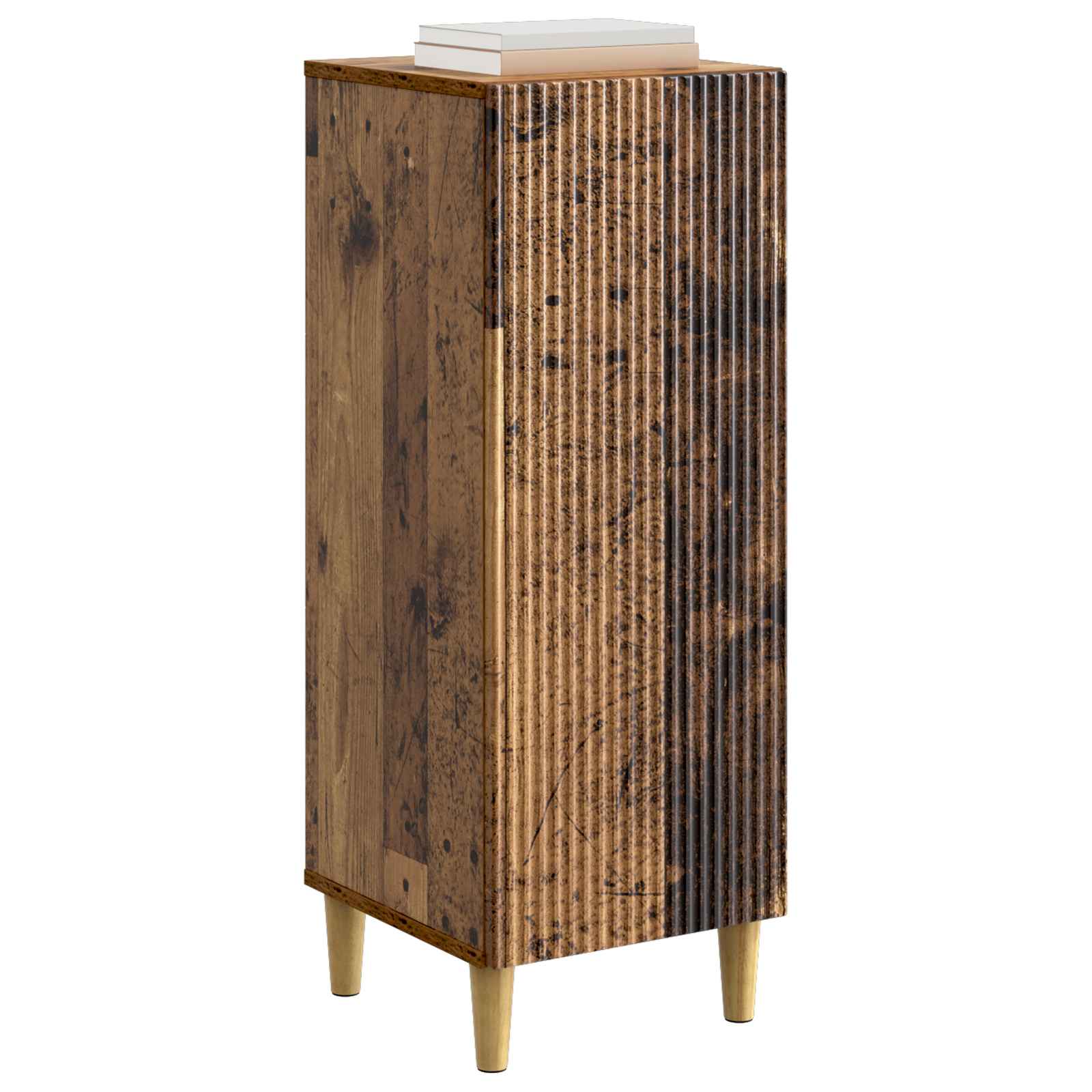 vidaXL Bufet Stare drewno 33 x 34,5 x 90 cm Drewno inżynieryjne