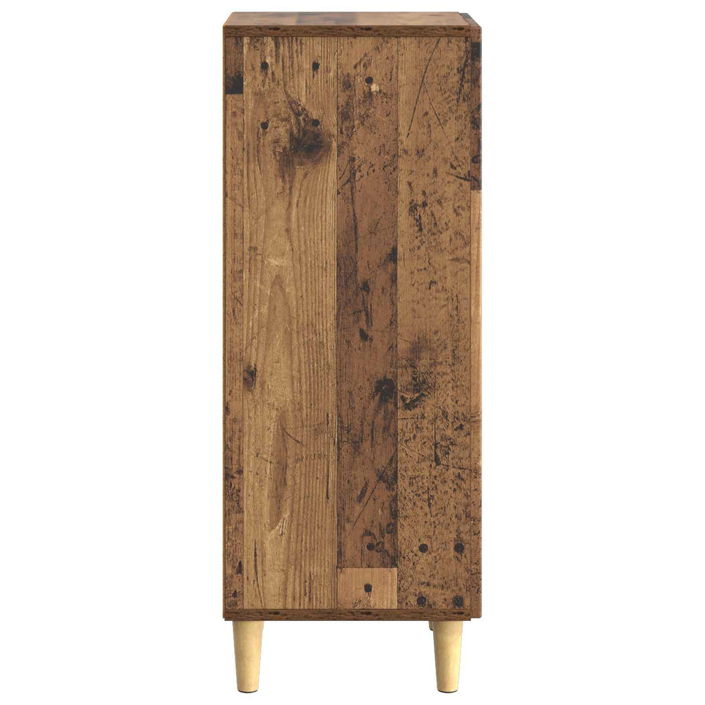 vidaXL Bufet Stare drewno 33 x 34,5 x 90 cm Drewno inżynieryjne