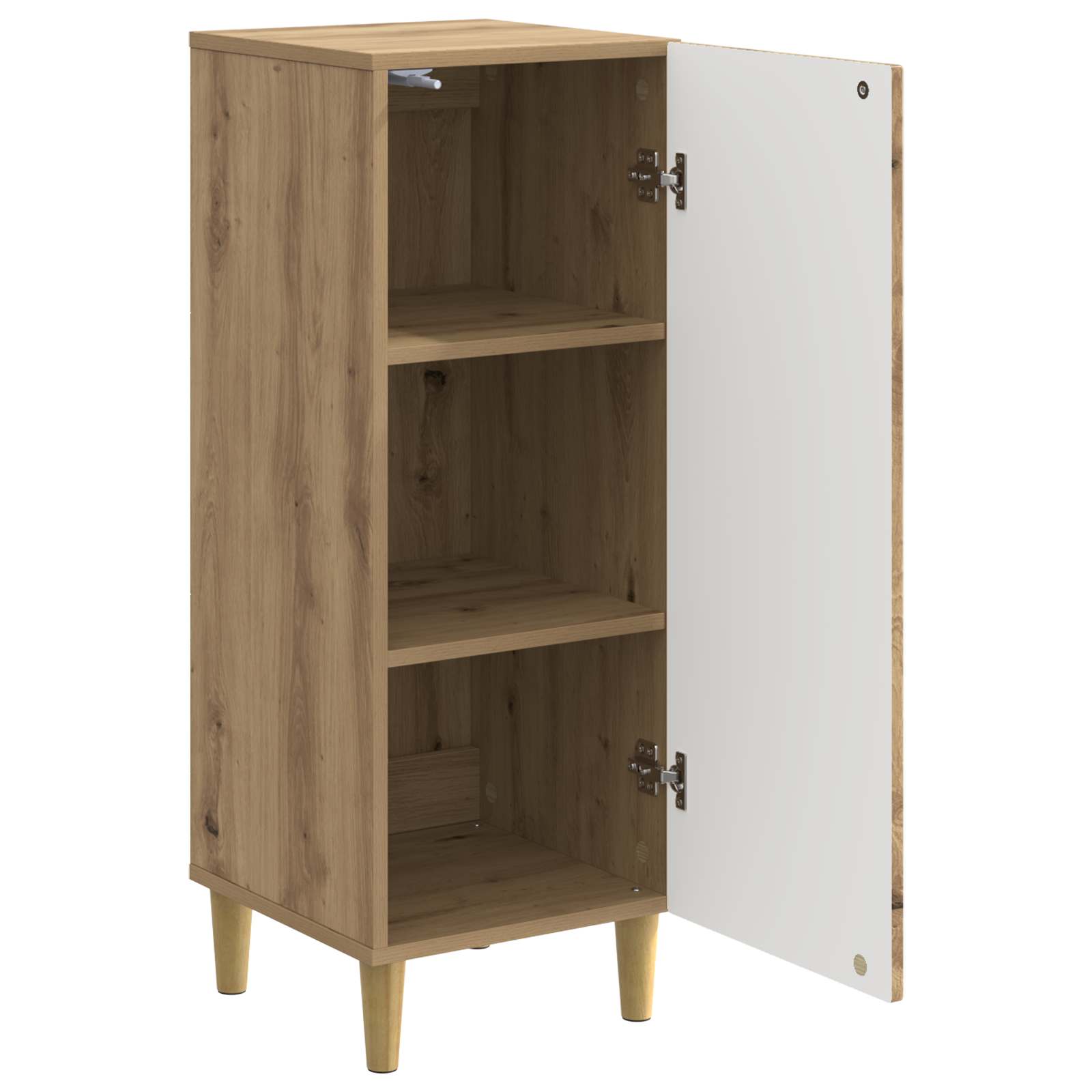 vidaXL Bufet Dąb artisan 33 x 34,5 x 90 cm Drewno inżynieryjne