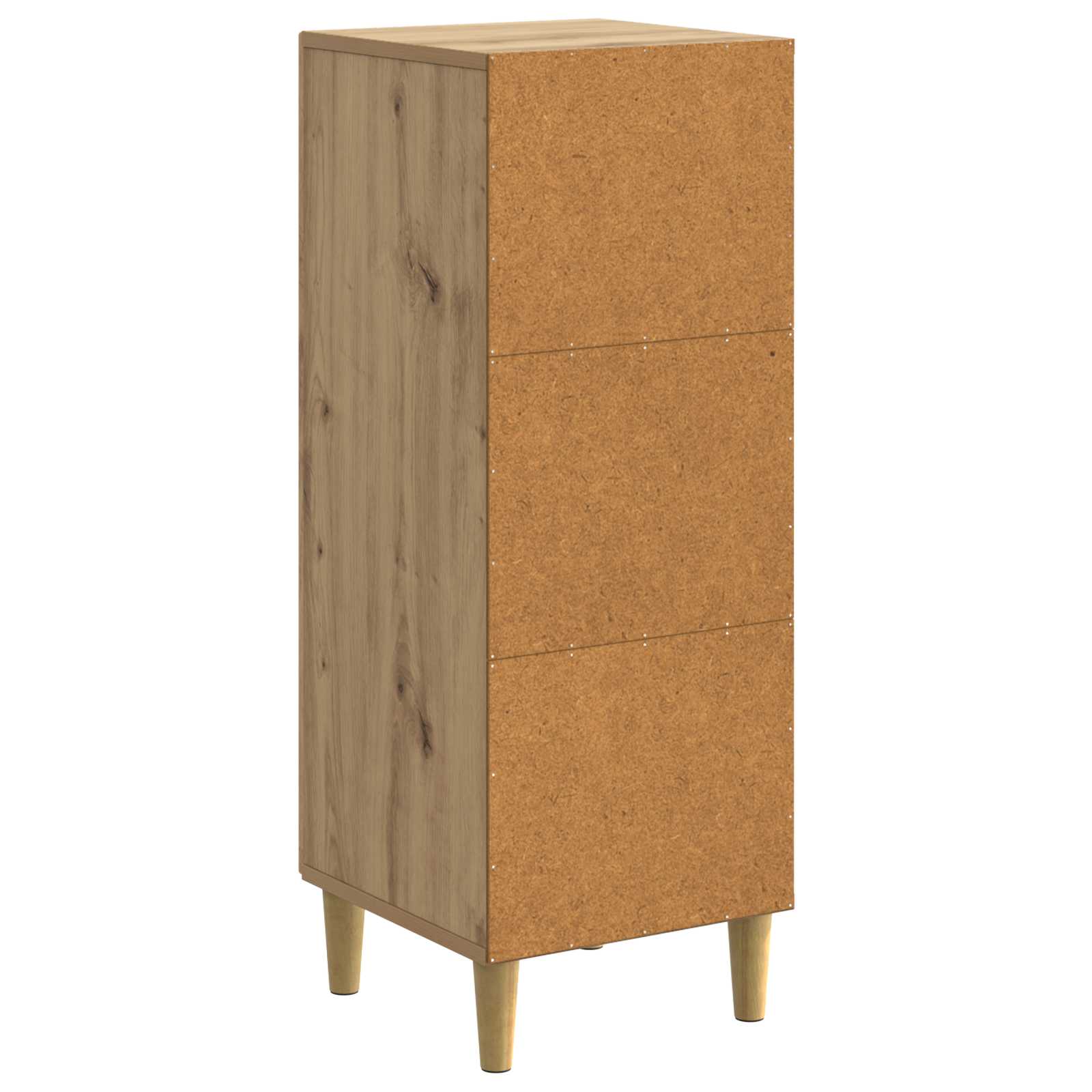 vidaXL Bufet Dąb artisan 33 x 34,5 x 90 cm Drewno inżynieryjne