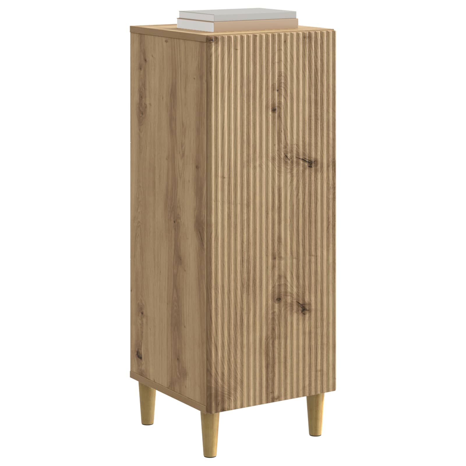vidaXL Bufet Dąb artisan 33 x 34,5 x 90 cm Drewno inżynieryjne