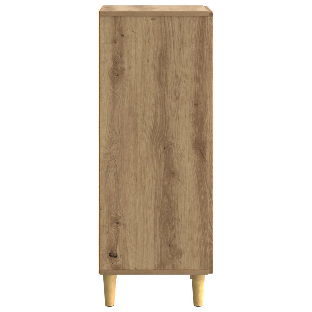 vidaXL Bufet Dąb artisan 33 x 34,5 x 90 cm Drewno inżynieryjne