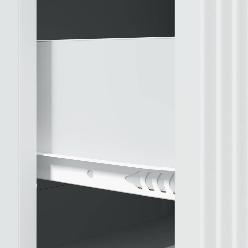 vidaXL Szafka z Szufladami Biały 66 x 34,5 x 90 cm Drewno inżynieryjne