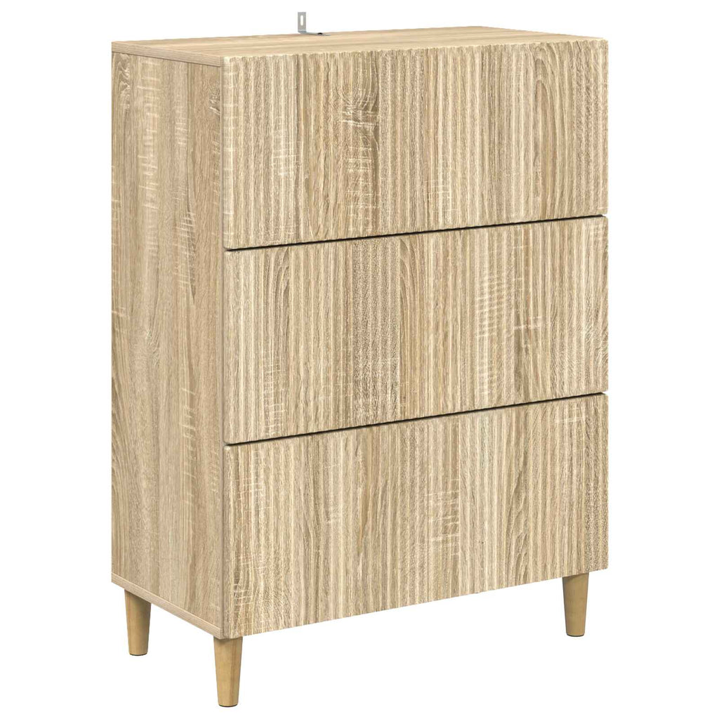 vidaXL Szafka z Szufladami dąb Sonoma 66 x 34,5 x 90 cm