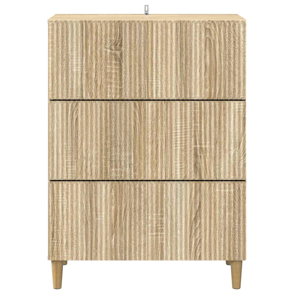 vidaXL Szafka z Szufladami dąb Sonoma 66 x 34,5 x 90 cm
