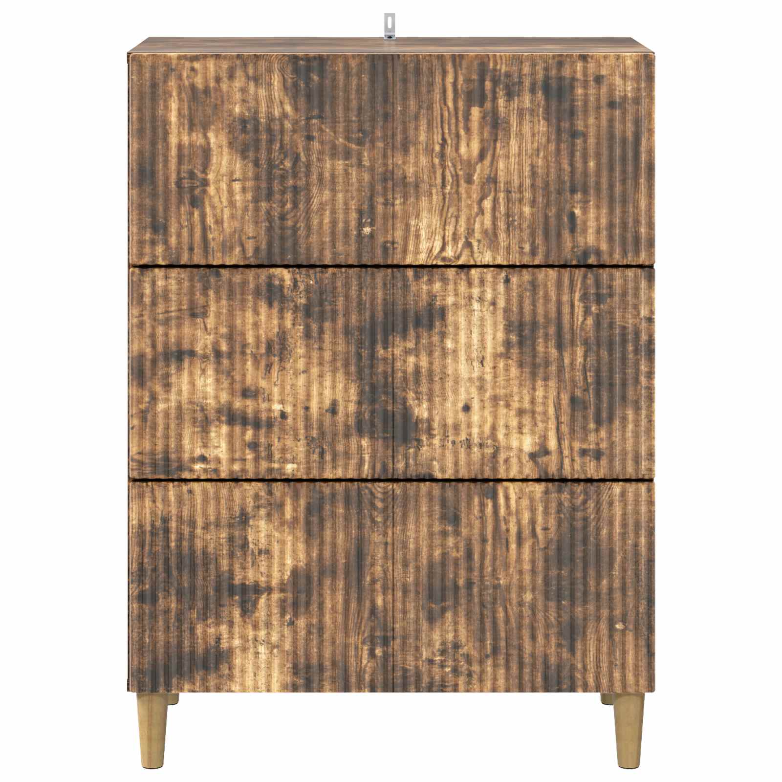 vidaXL Szafka z Szufladami Dąb wędzony 66 x 34,5 x 90 cm