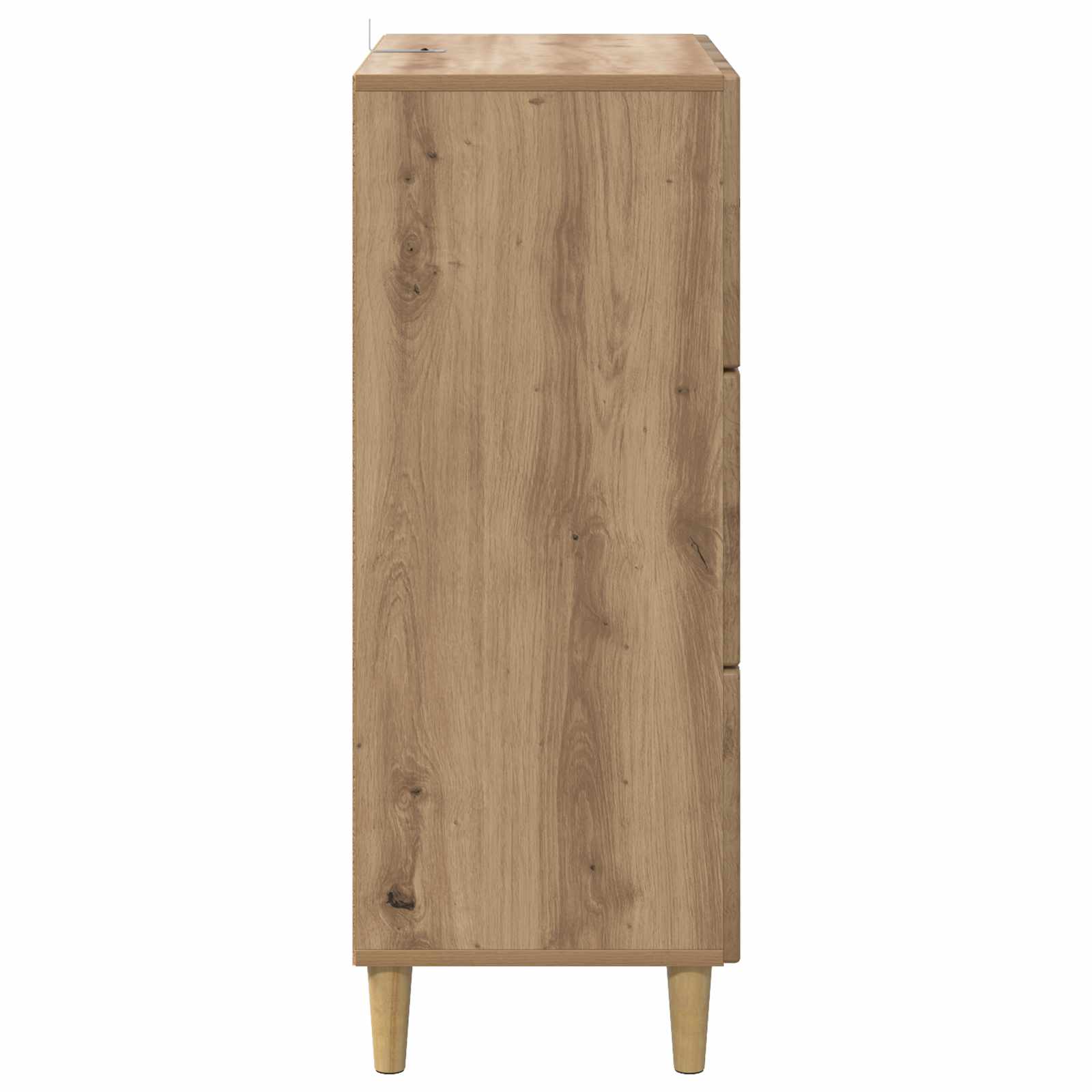 vidaXL Szafka z Szufladami Dąb artisan 66 x 34,5 x 90 cm