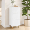vidaXL Szafka z Szufladami Biały 33 x 34,5 x 90 cm Drewno inżynieryjne
