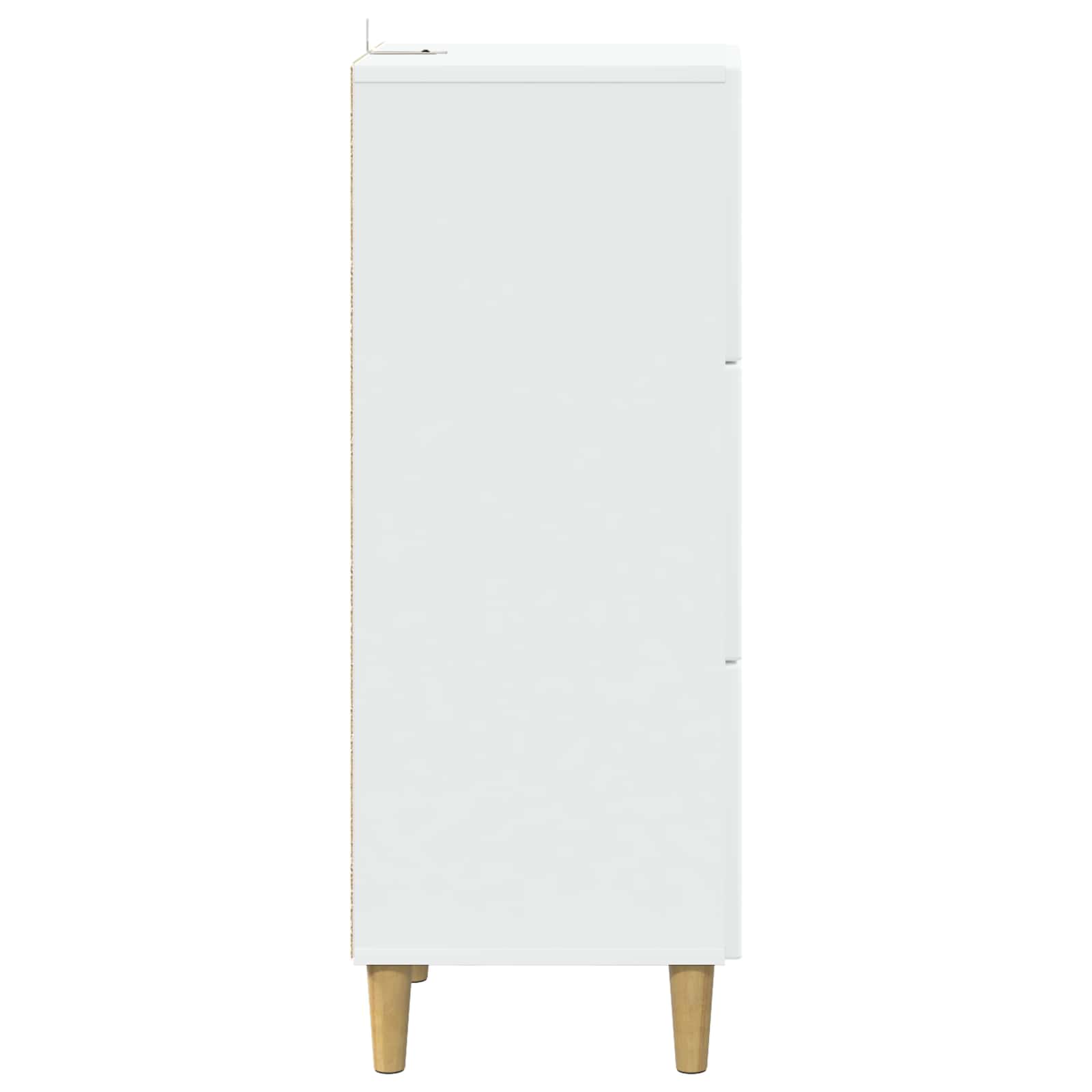 vidaXL Szafka z Szufladami Biały 33 x 34,5 x 90 cm Drewno inżynieryjne
