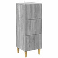 vidaXL Szafka z Szufladami Szary Sonoma 33 x 34,5 x 90 cm