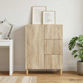 vidaXL Bufet dąb Sonoma 66 x 34,5 x 90 cm Drewno inżynieryjne
