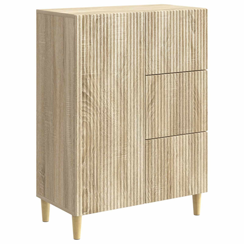 vidaXL Bufet dąb Sonoma 66 x 34,5 x 90 cm Drewno inżynieryjne