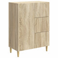 vidaXL Bufet dąb Sonoma 66 x 34,5 x 90 cm Drewno inżynieryjne