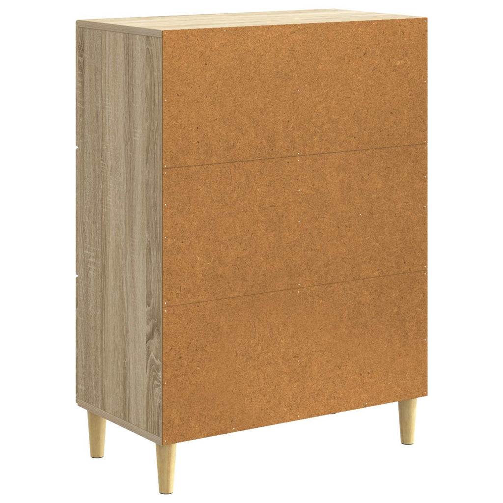 vidaXL Bufet dąb Sonoma 66 x 34,5 x 90 cm Drewno inżynieryjne
