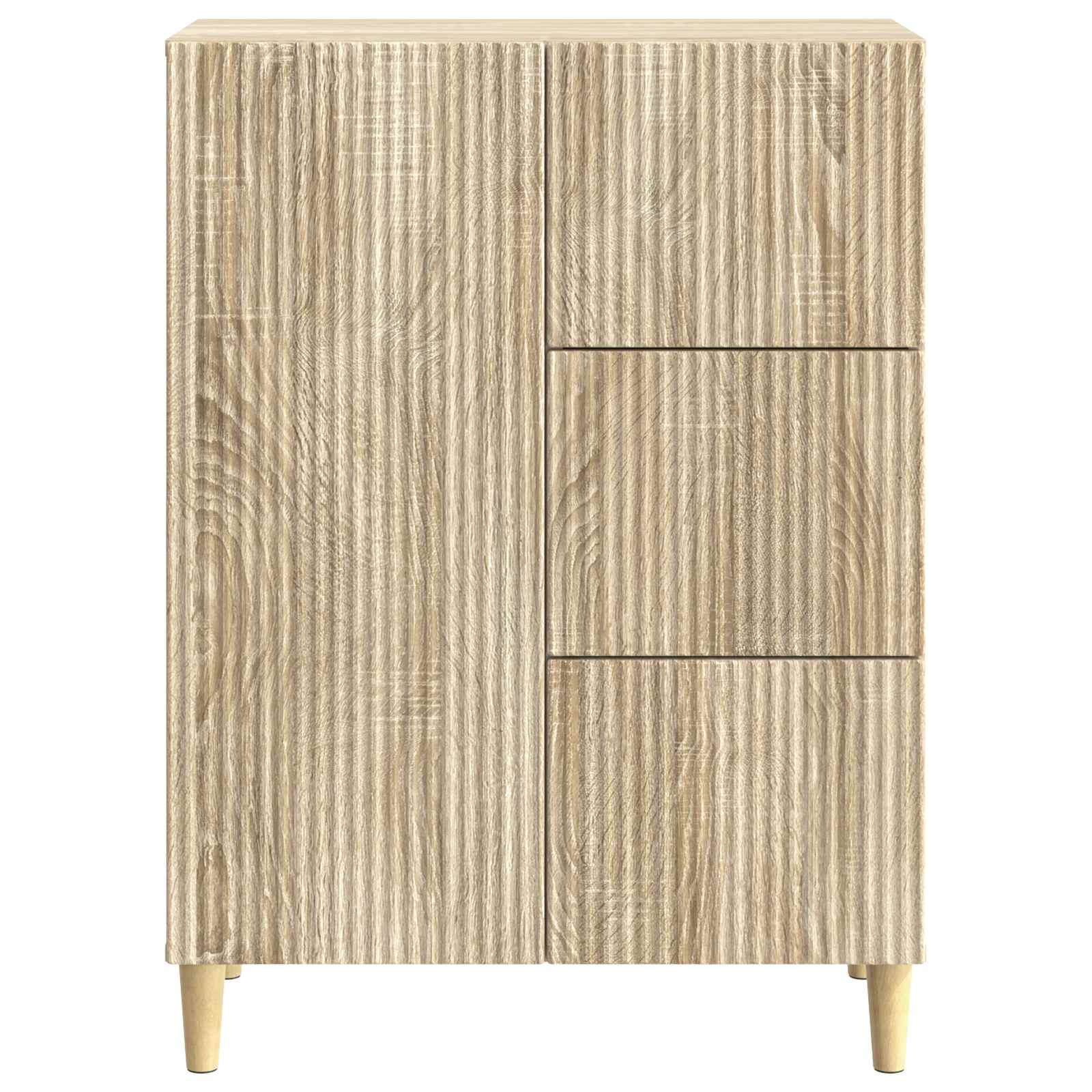 vidaXL Bufet dąb Sonoma 66 x 34,5 x 90 cm Drewno inżynieryjne