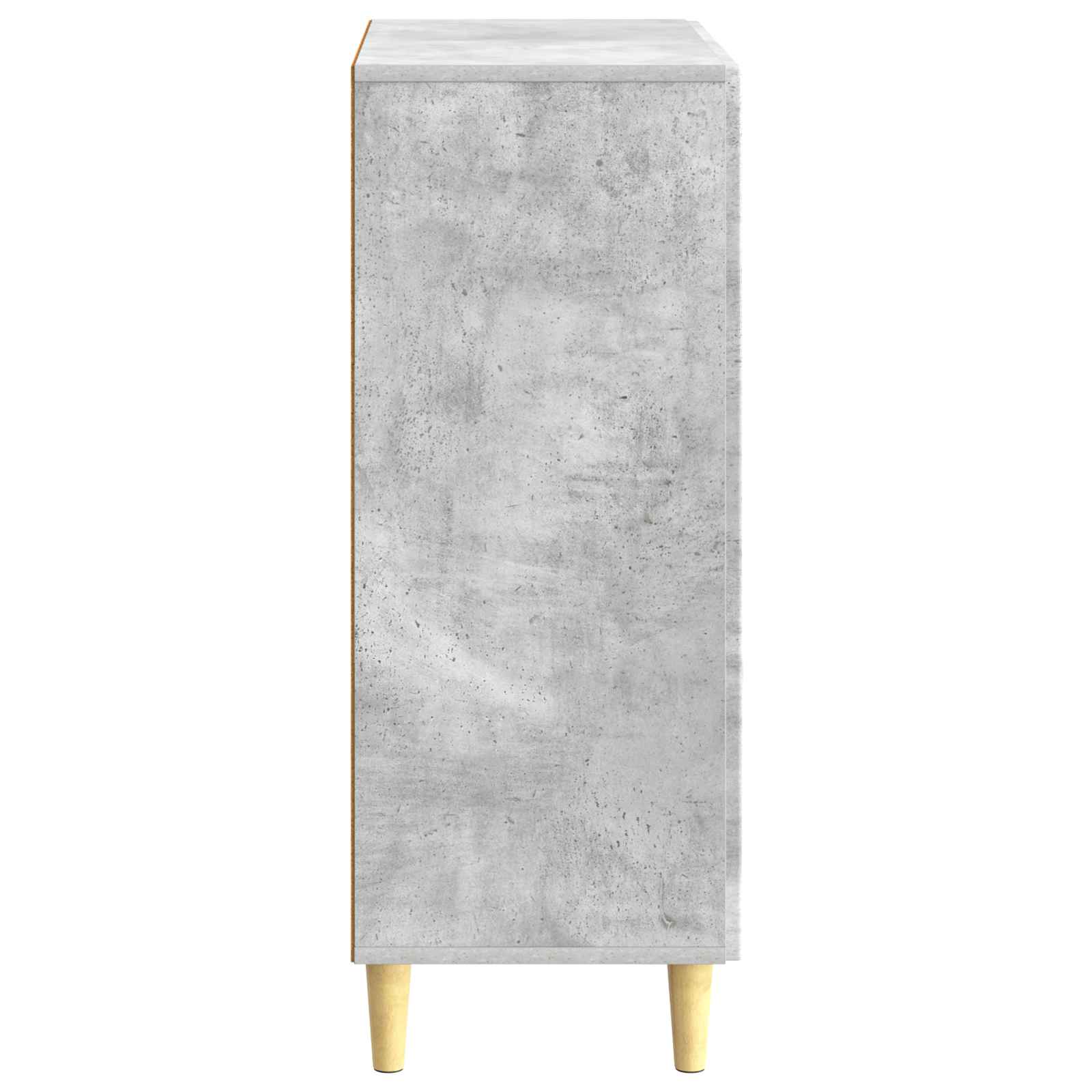 vidaXL Bufet Betonowy szary 66 x 34,5 x 90 cm Drewno inżynieryjne