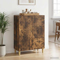 vidaXL Bufet Dąb wędzony 66 x 34,5 x 90 cm Drewno inżynieryjne