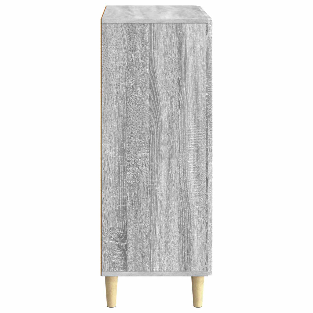vidaXL Bufet Szary Sonoma 66 x 34,5 x 90 cm Drewno inżynieryjne