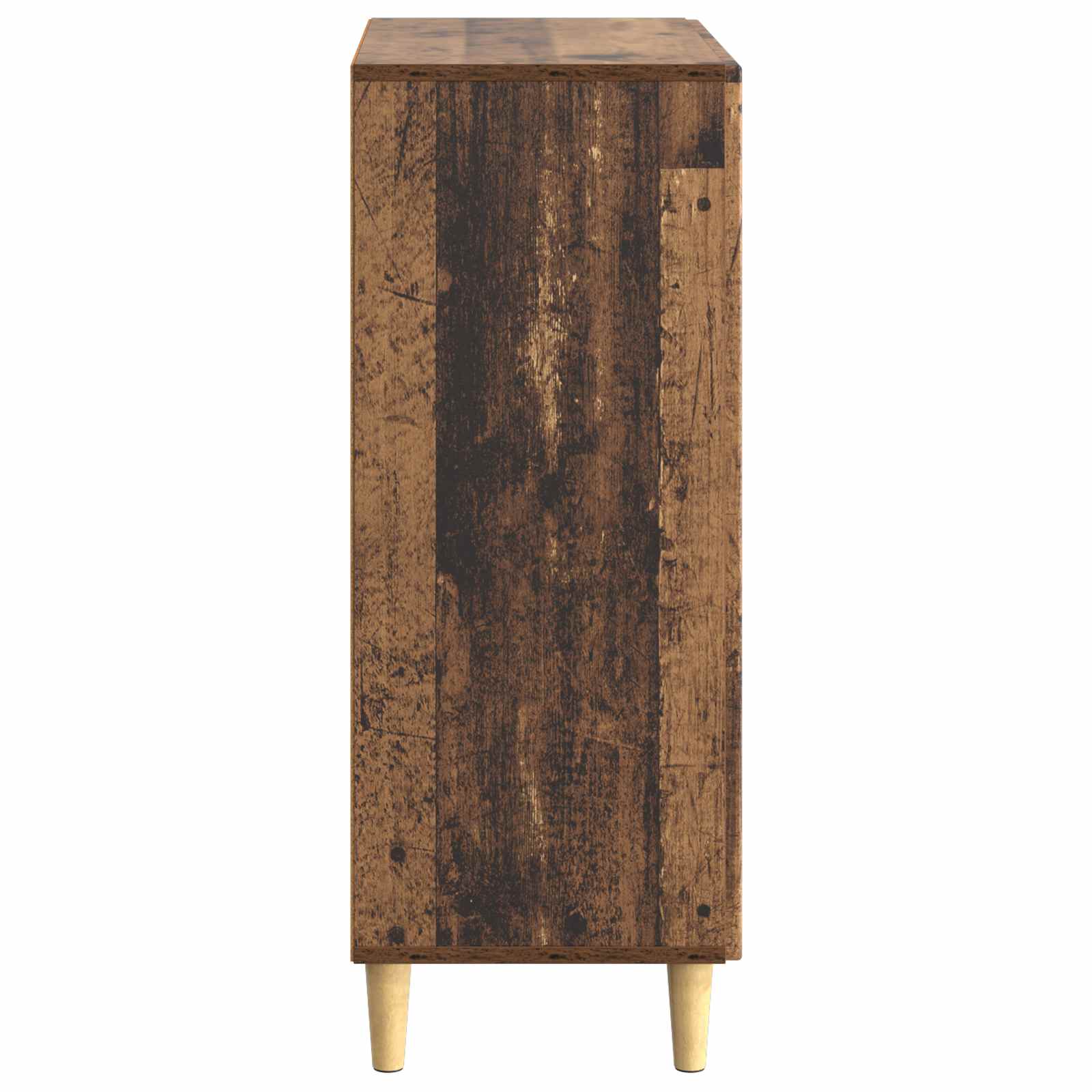 vidaXL Bufet Stare drewno 66 x 34,5 x 90 cm Drewno inżynieryjne