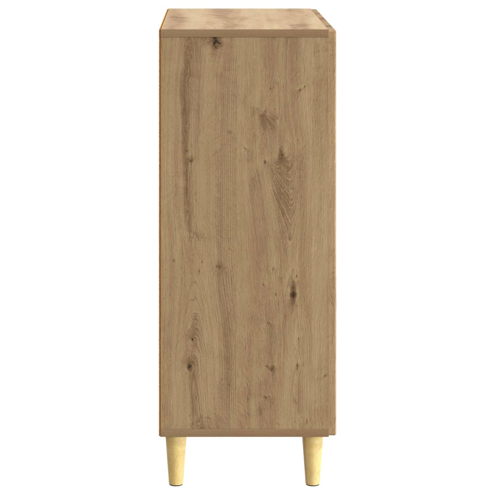 vidaXL Bufet Dąb artisan 66 x 34,5 x 90 cm Drewno inżynieryjne