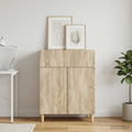 vidaXL Bufet dąb Sonoma 66 x 34,5 x 90 cm Drewno inżynieryjne