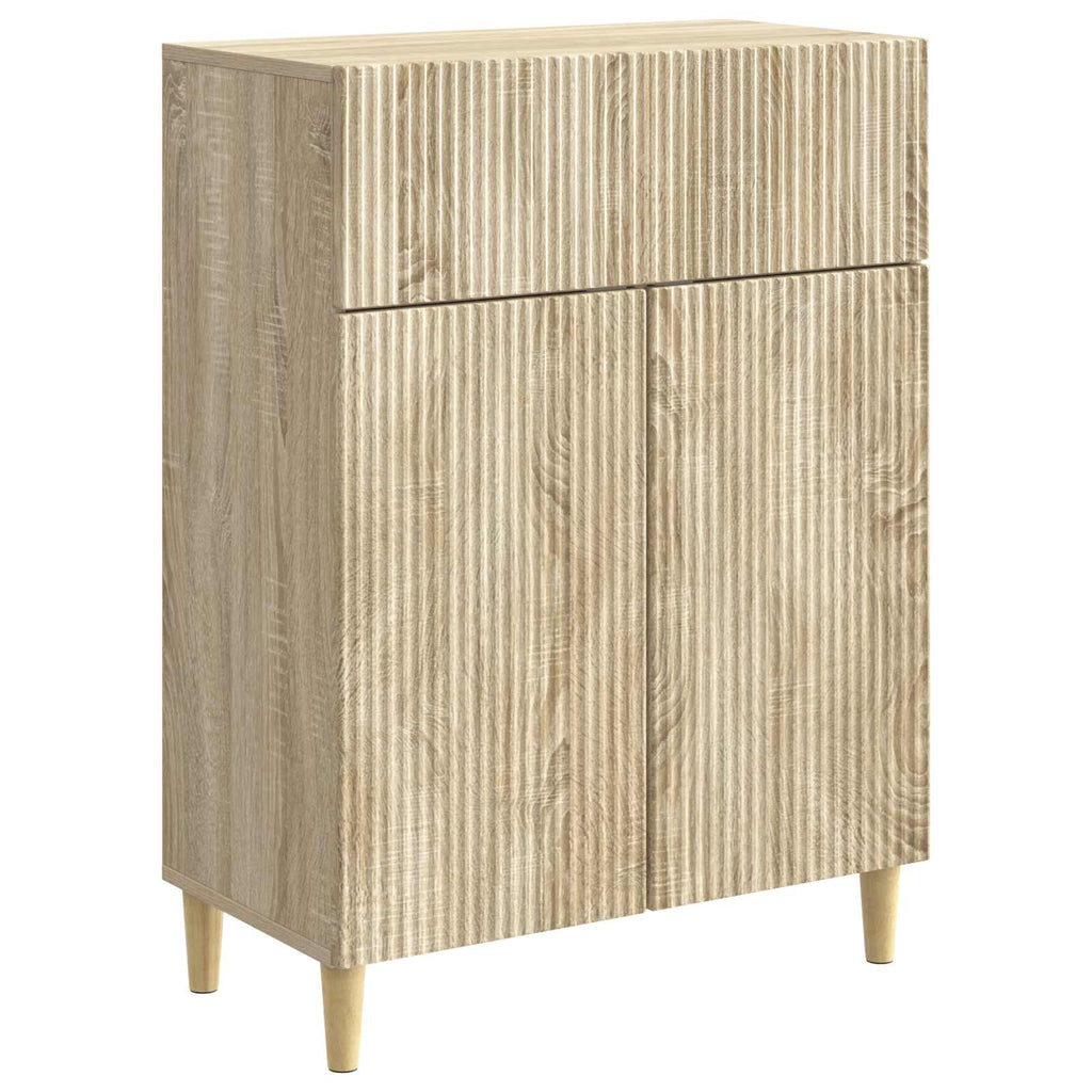 vidaXL Bufet dąb Sonoma 66 x 34,5 x 90 cm Drewno inżynieryjne