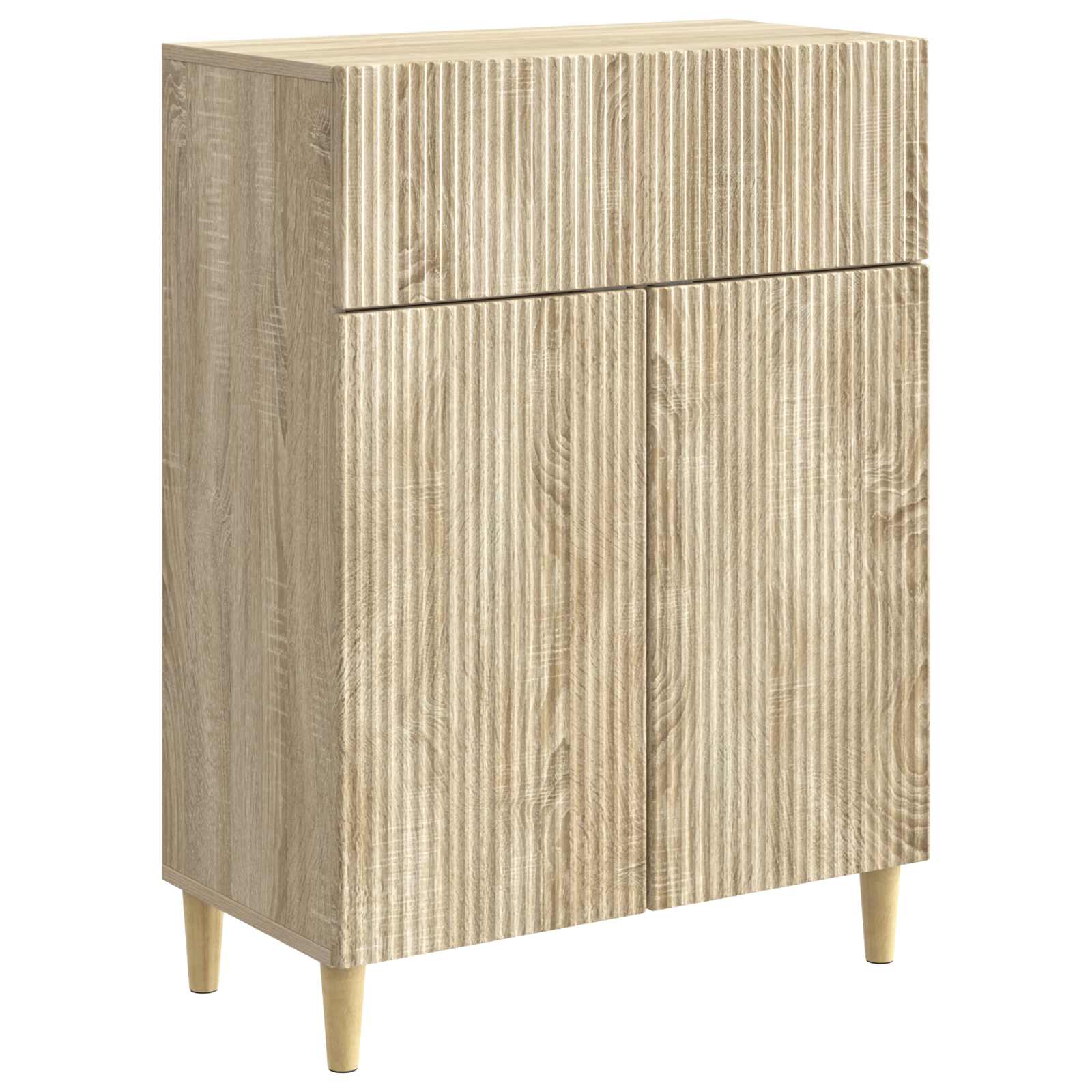 vidaXL Bufet dąb Sonoma 66 x 34,5 x 90 cm Drewno inżynieryjne