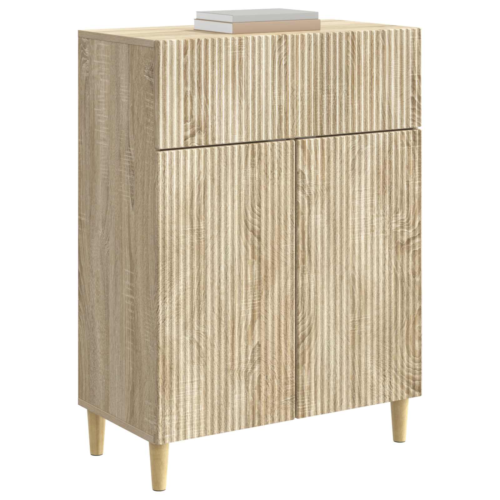 vidaXL Bufet dąb Sonoma 66 x 34,5 x 90 cm Drewno inżynieryjne