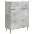 vidaXL Bufet Betonowy szary 66 x 34,5 x 90 cm Drewno inżynieryjne