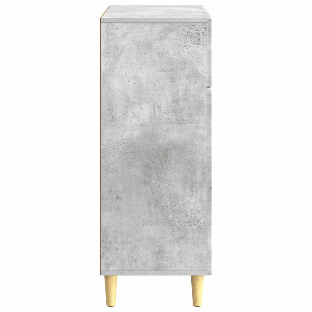 vidaXL Bufet Betonowy szary 66 x 34,5 x 90 cm Drewno inżynieryjne