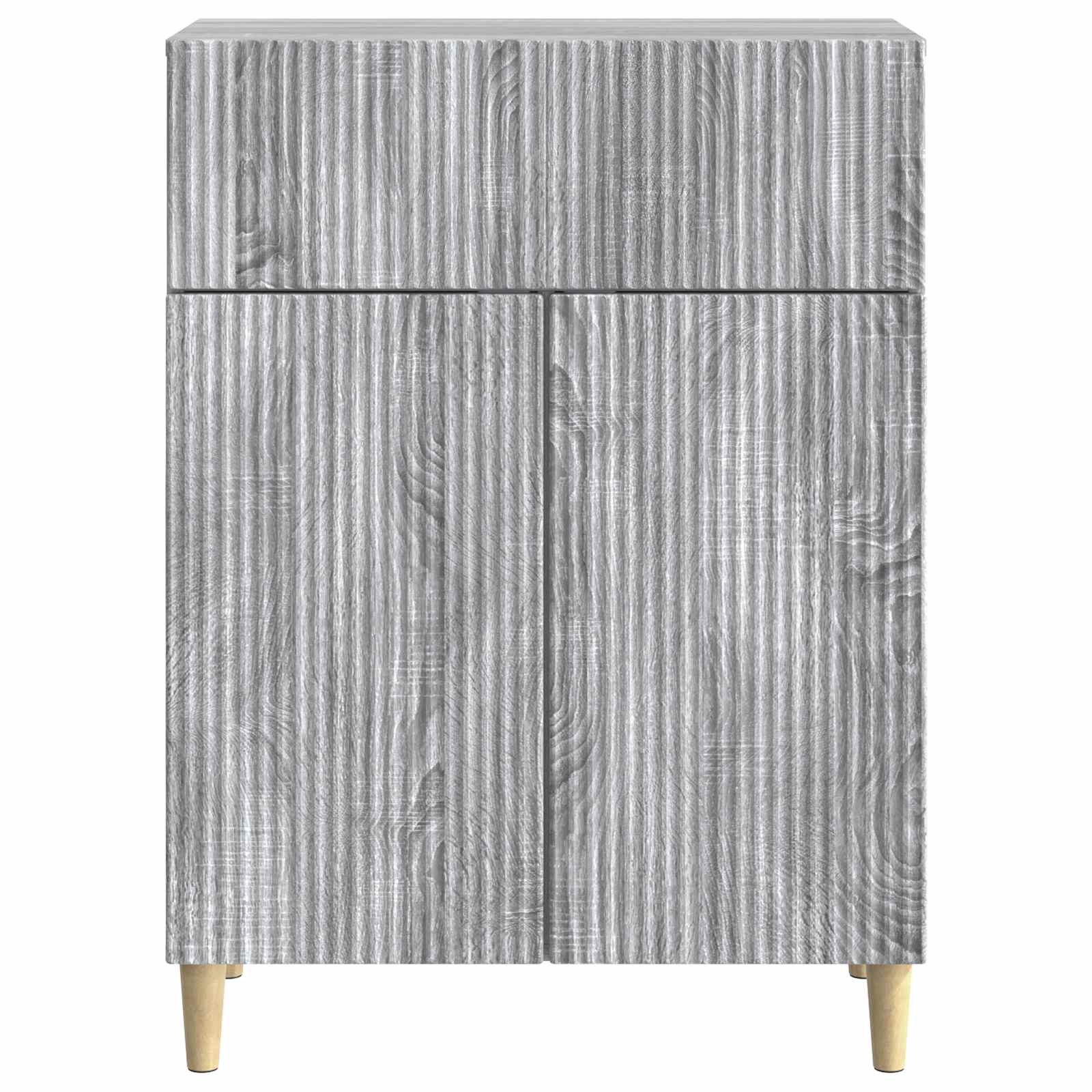 vidaXL Bufet Szary Sonoma 66 x 34,5 x 90 cm Drewno inżynieryjne