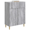 vidaXL Bufet Szary Sonoma 66 x 34,5 x 90 cm Drewno inżynieryjne