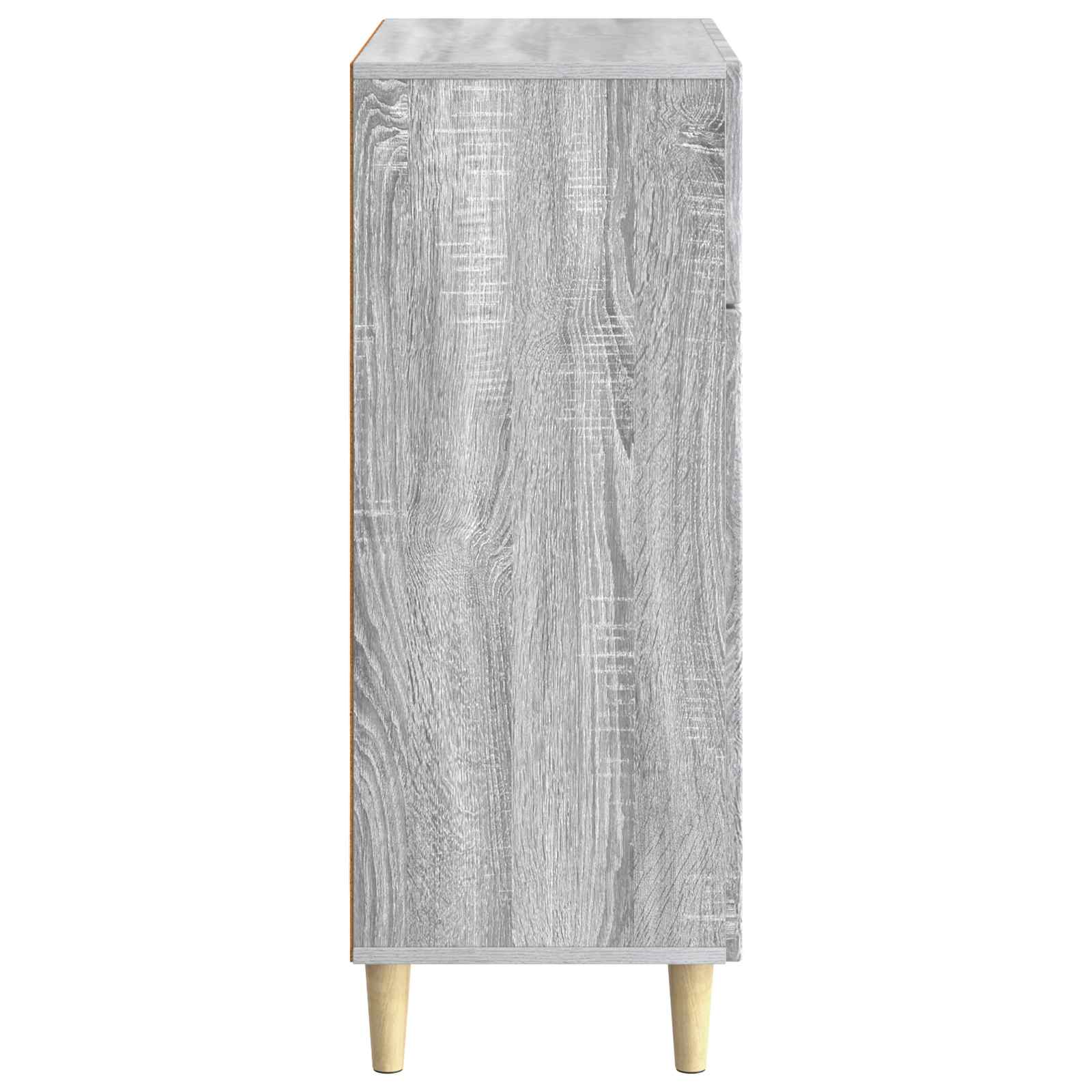 vidaXL Bufet Szary Sonoma 66 x 34,5 x 90 cm Drewno inżynieryjne