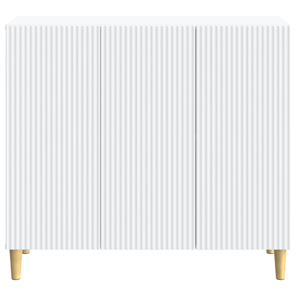 vidaXL Bufet Biały 89 x 34,5 x 80 cm Drewno inżynieryjne