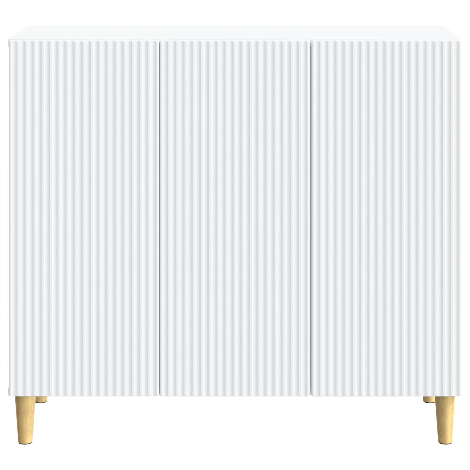 vidaXL Bufet Biały 89 x 34,5 x 80 cm Drewno inżynieryjne