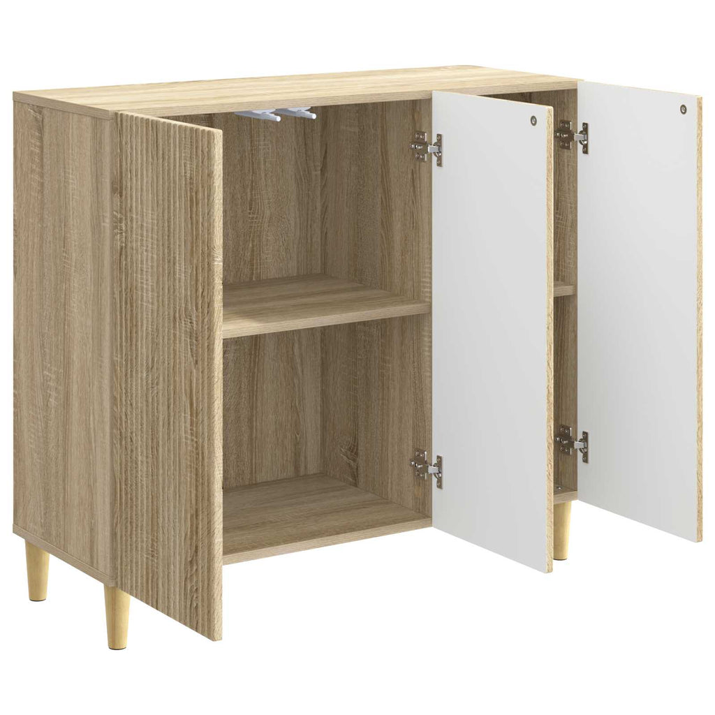 vidaXL Bufet dąb Sonoma 89 x 34,5 x 80 cm Drewno inżynieryjne