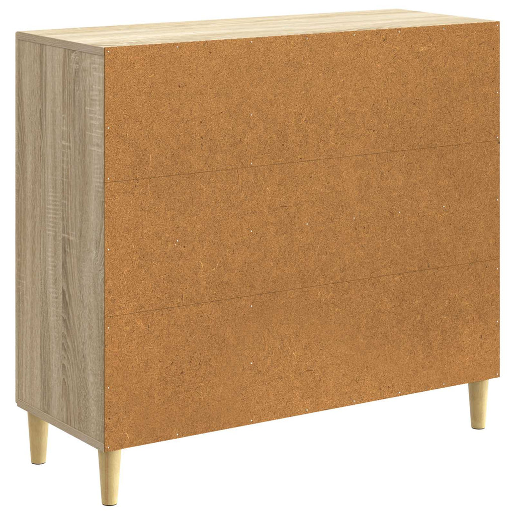 vidaXL Bufet dąb Sonoma 89 x 34,5 x 80 cm Drewno inżynieryjne