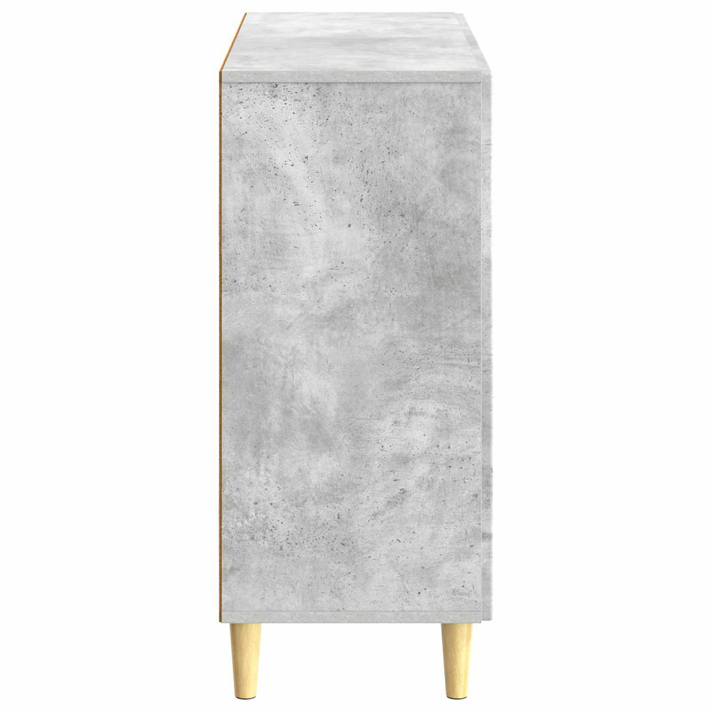 vidaXL Bufet Betonowy szary 89 x 34,5 x 80 cm Drewno inżynieryjne