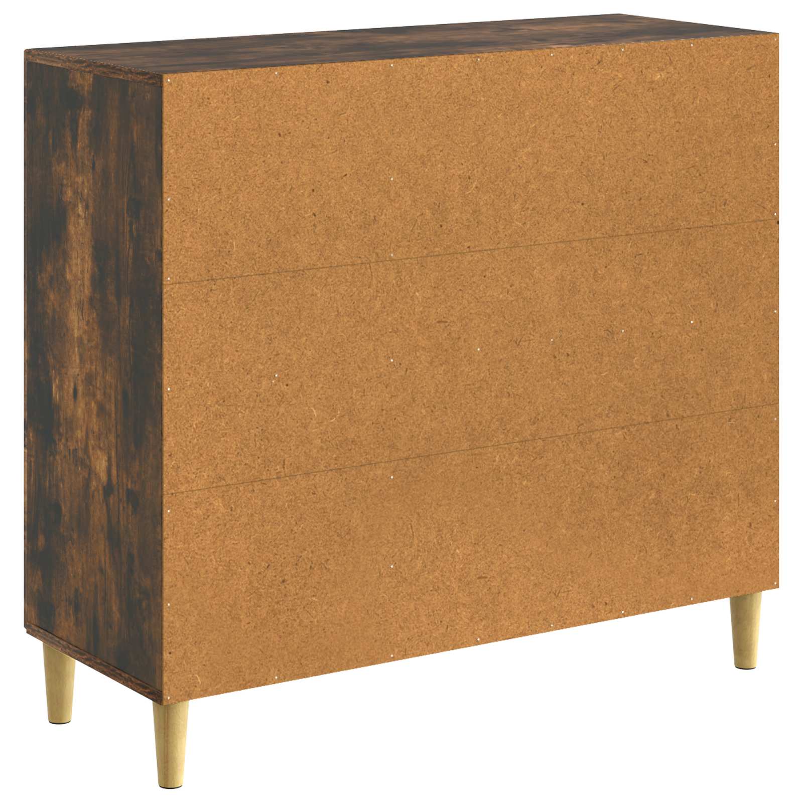 vidaXL Bufet Dąb wędzony 89 x 34,5 x 80 cm Drewno inżynieryjne