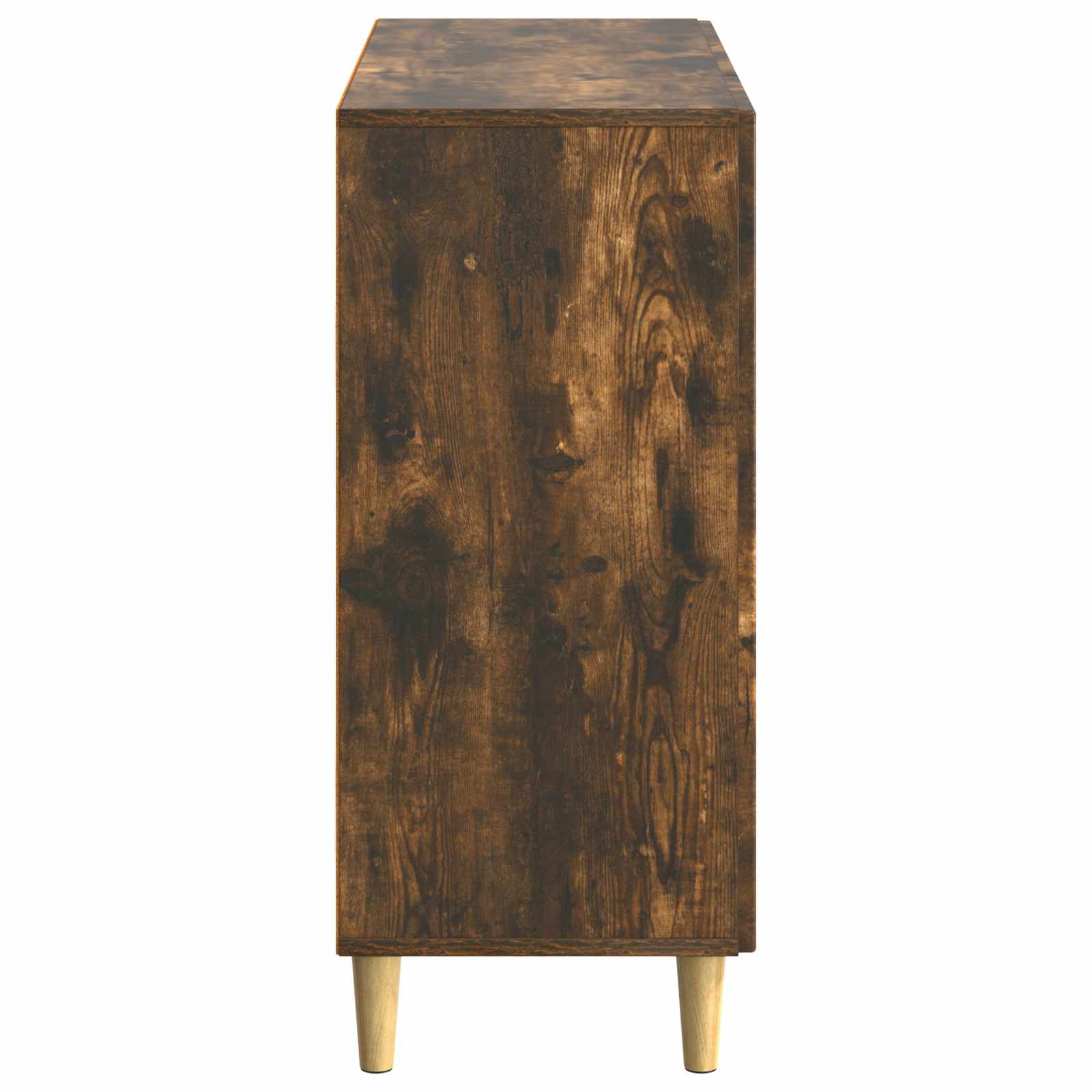 vidaXL Bufet Dąb wędzony 89 x 34,5 x 80 cm Drewno inżynieryjne
