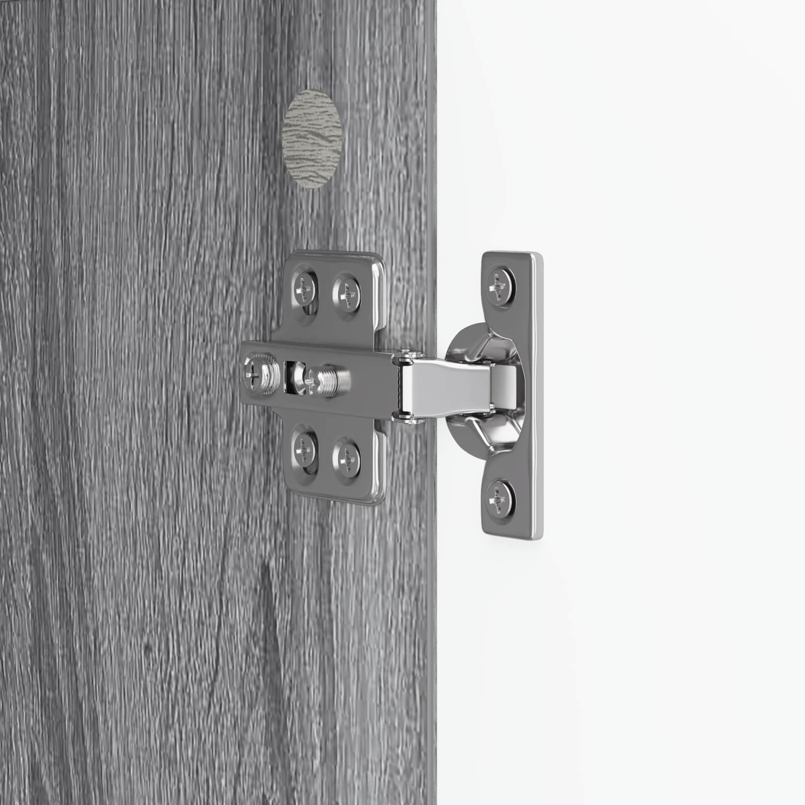 vidaXL Bufet Szary Sonoma 89 x 34,5 x 80 cm Drewno inżynieryjne