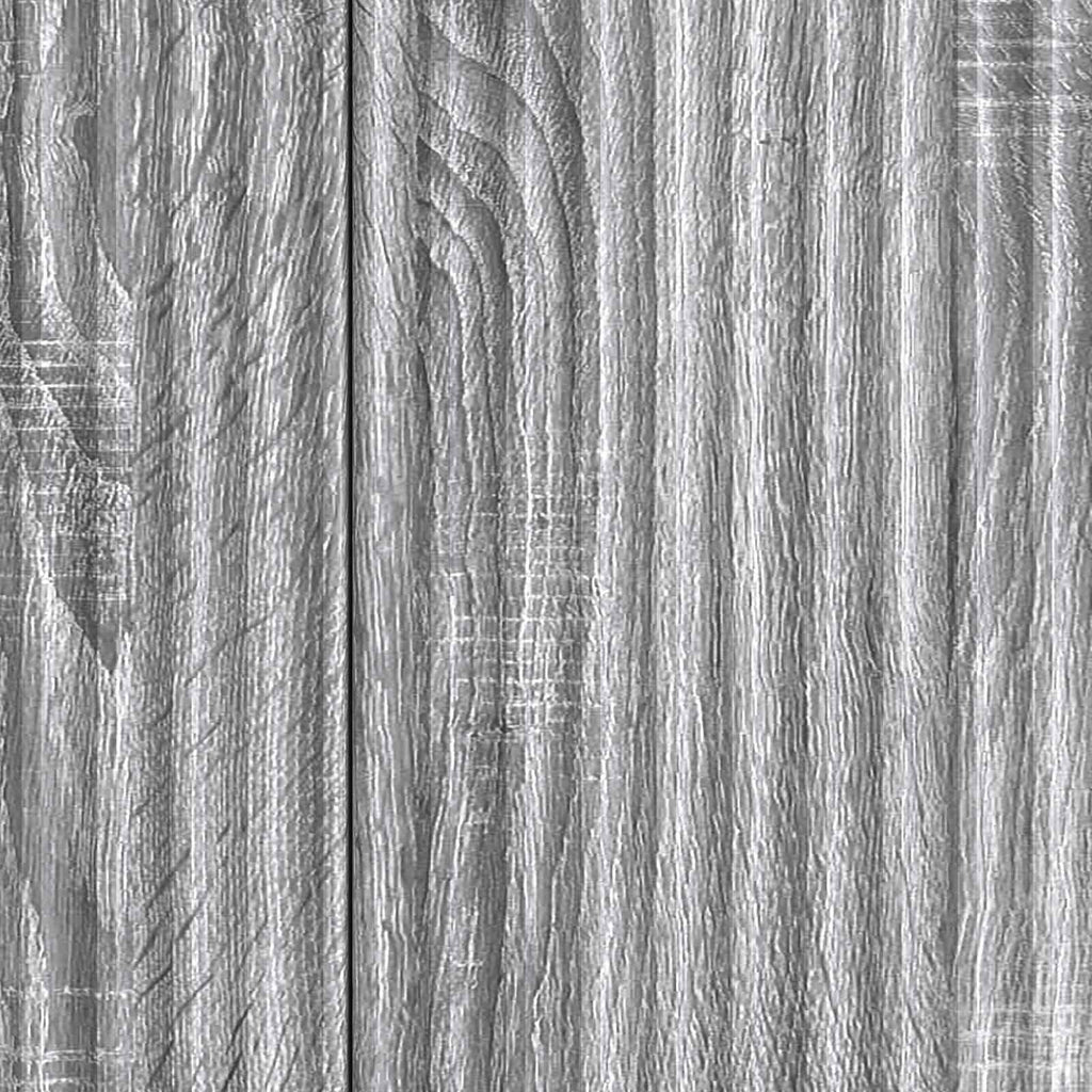 vidaXL Bufet Szary Sonoma 89 x 34,5 x 80 cm Drewno inżynieryjne