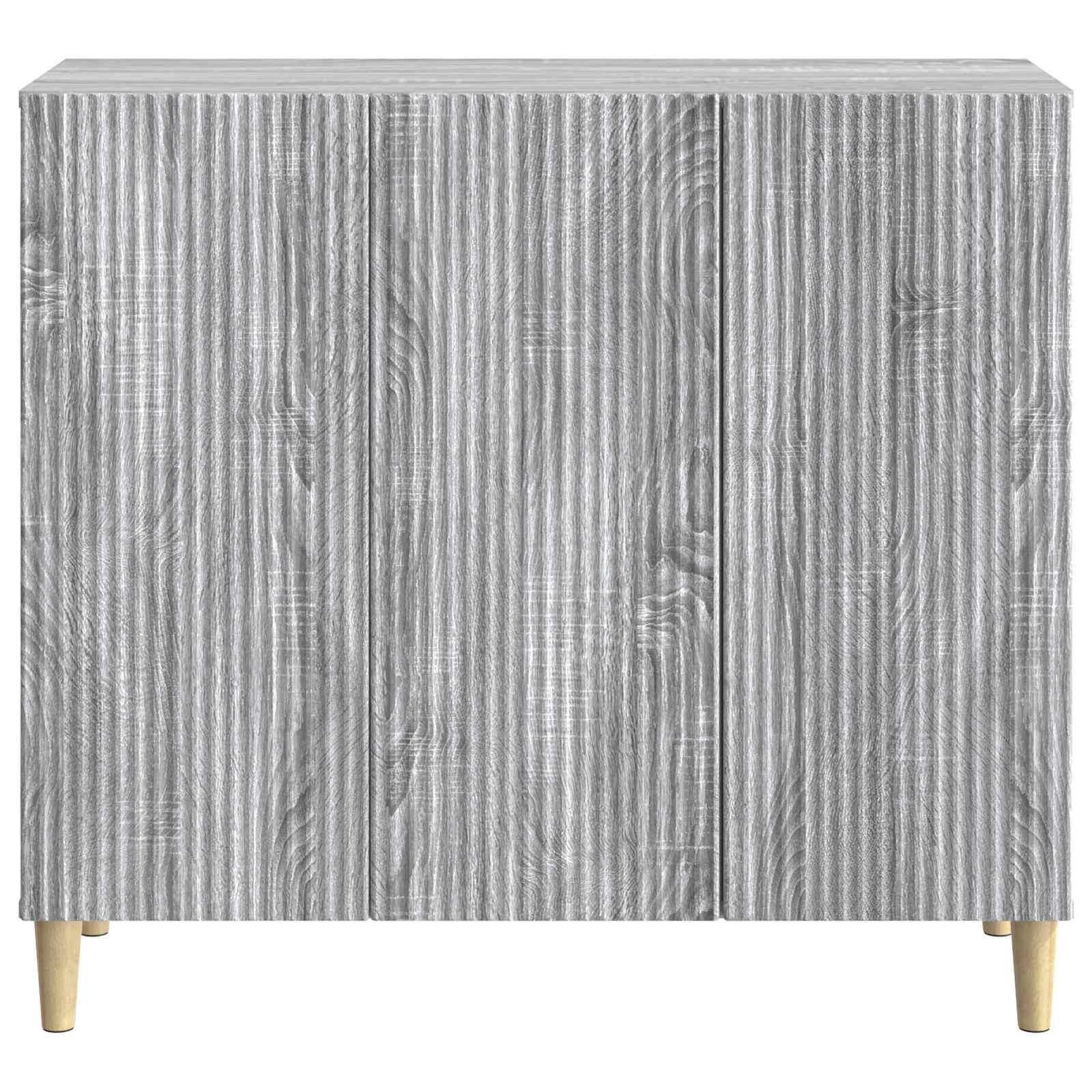 vidaXL Bufet Szary Sonoma 89 x 34,5 x 80 cm Drewno inżynieryjne