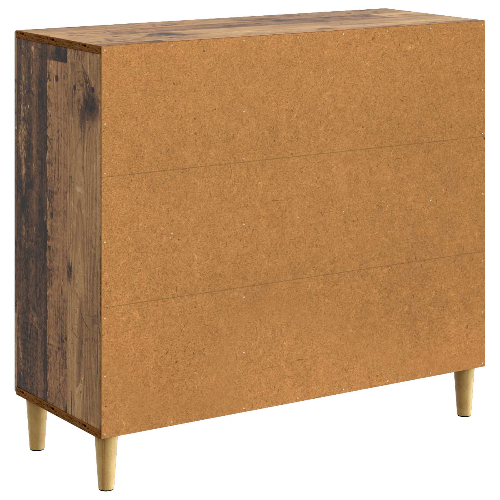 vidaXL Bufet Stare drewno 89 x 34,5 x 80 cm Drewno inżynieryjne