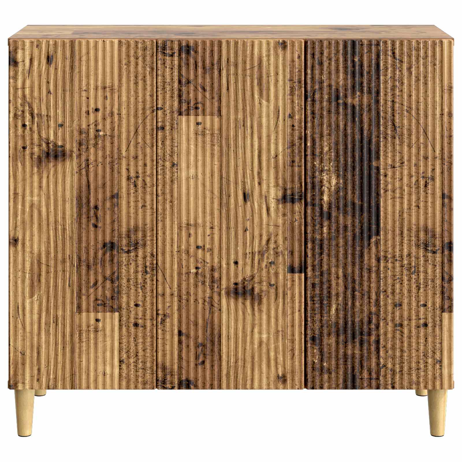 vidaXL Bufet Stare drewno 89 x 34,5 x 80 cm Drewno inżynieryjne