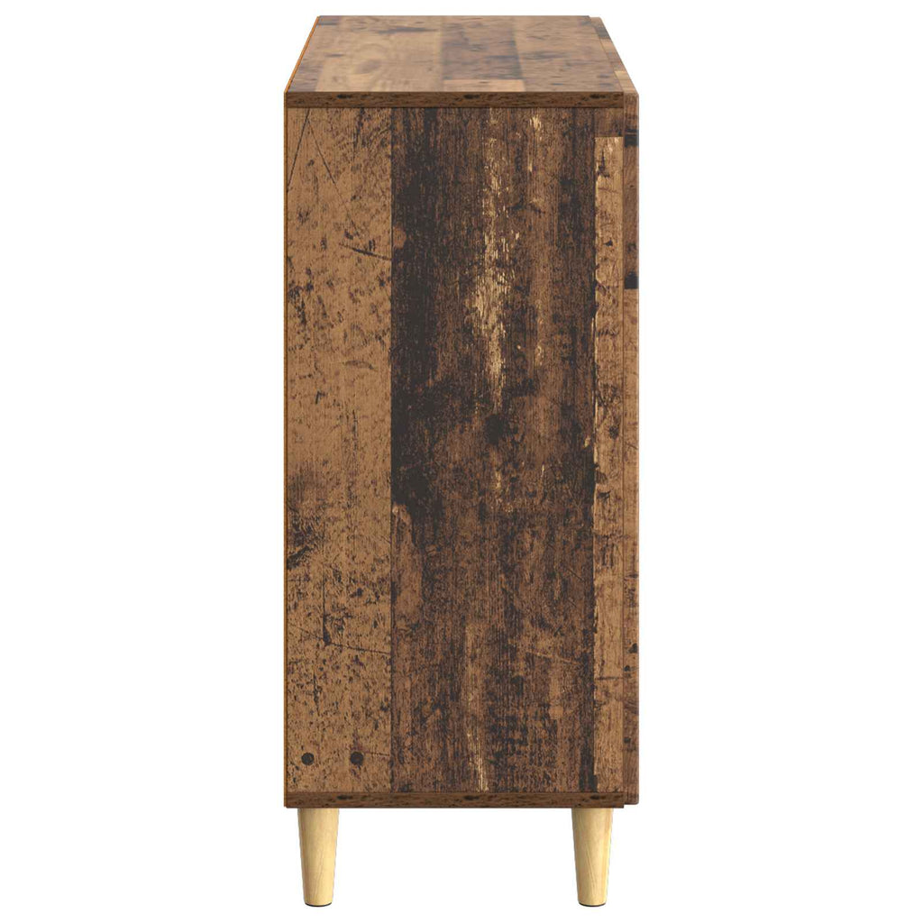 vidaXL Bufet Stare drewno 89 x 34,5 x 80 cm Drewno inżynieryjne