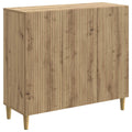vidaXL Bufet Dąb artisan 89 x 34,5 x 80 cm Drewno inżynieryjne