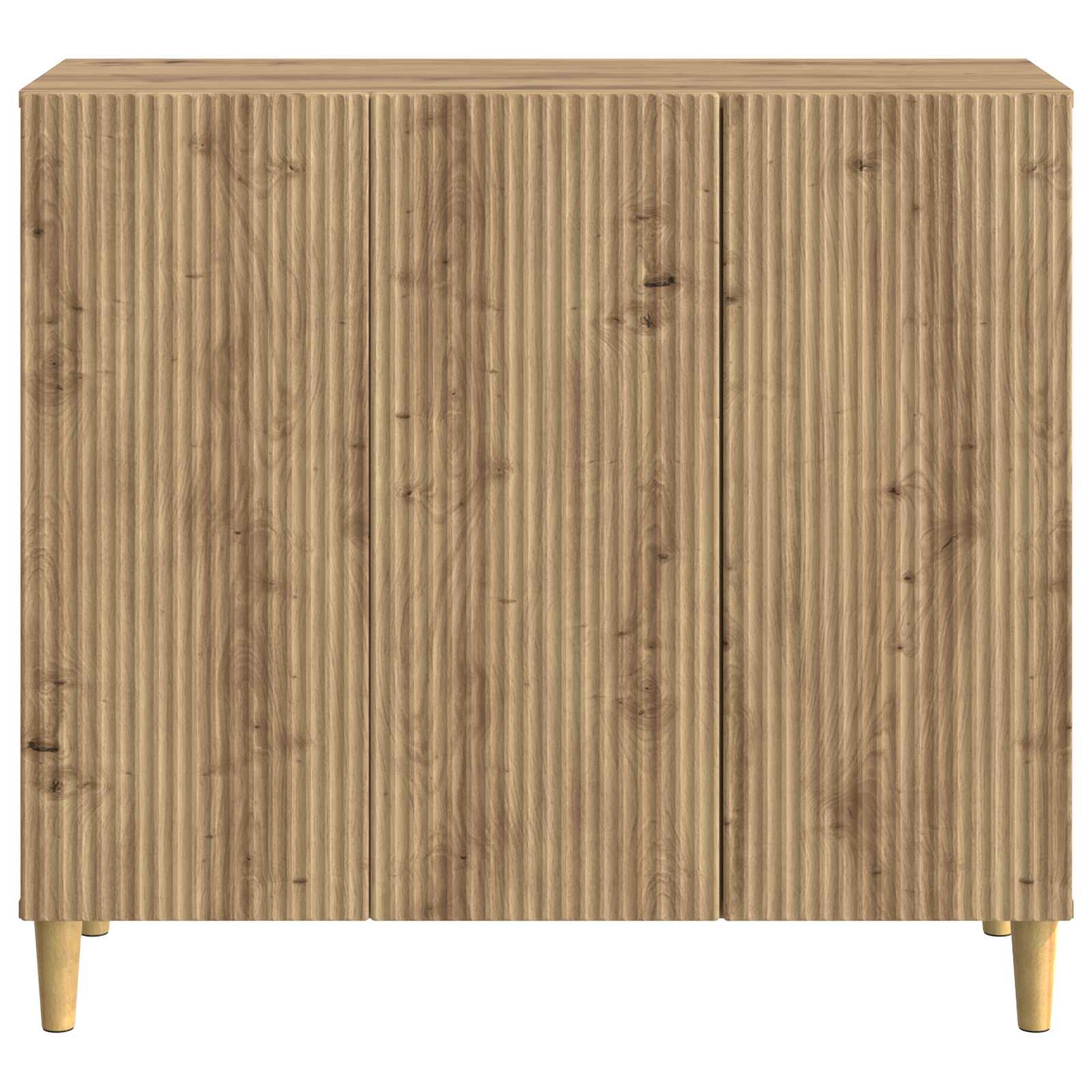 vidaXL Bufet Dąb artisan 89 x 34,5 x 80 cm Drewno inżynieryjne