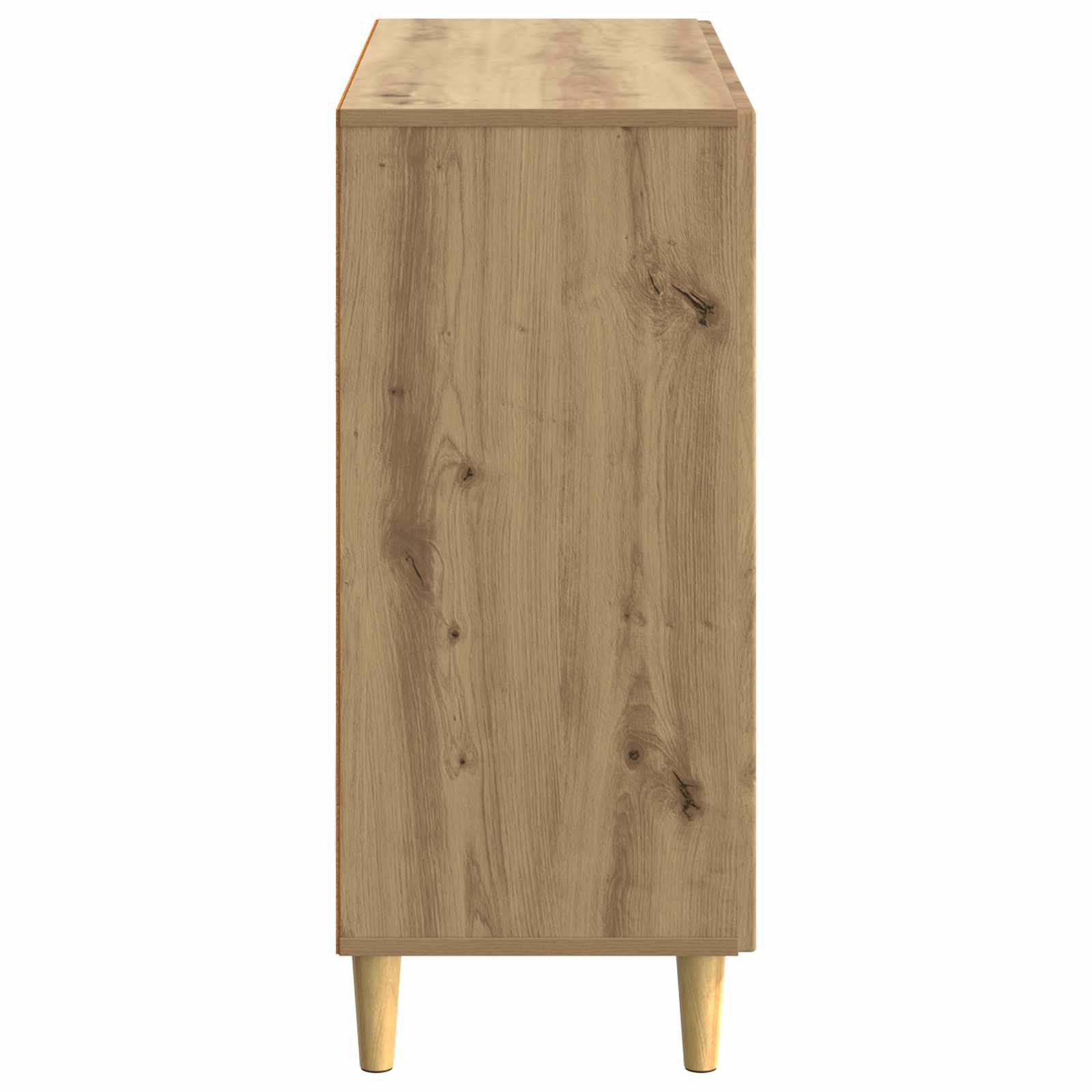 vidaXL Bufet Dąb artisan 89 x 34,5 x 80 cm Drewno inżynieryjne